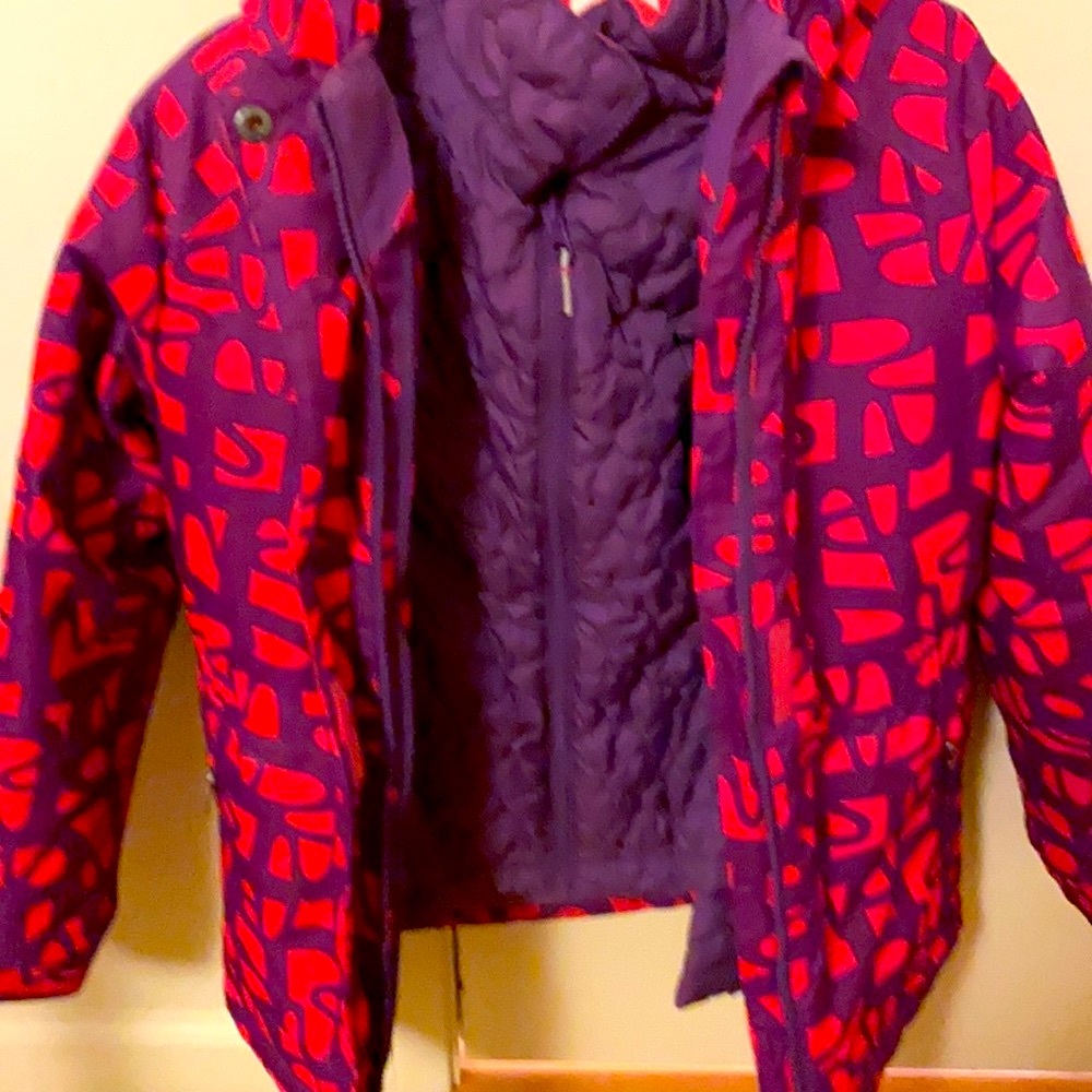 ❄️Cat & Jack 3 in 1 Jacket like new. Size 7:8